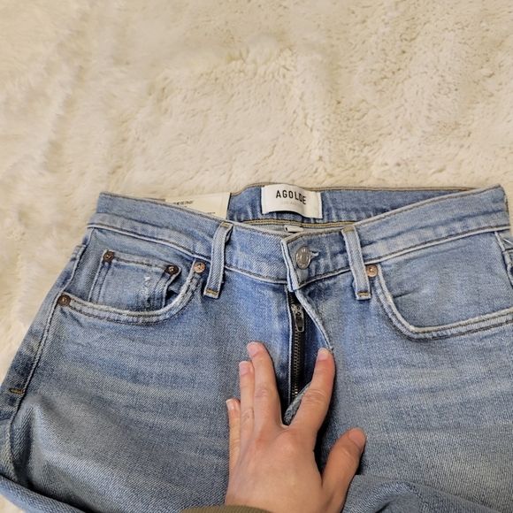 Agolde Toni Pristine Jeans 25 Straight Leg NEW - Picture 5 of 9